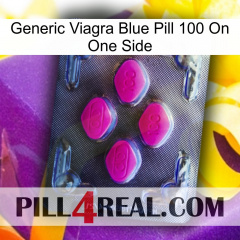 Generic Viagra Blue Pill 100 On One Side 02